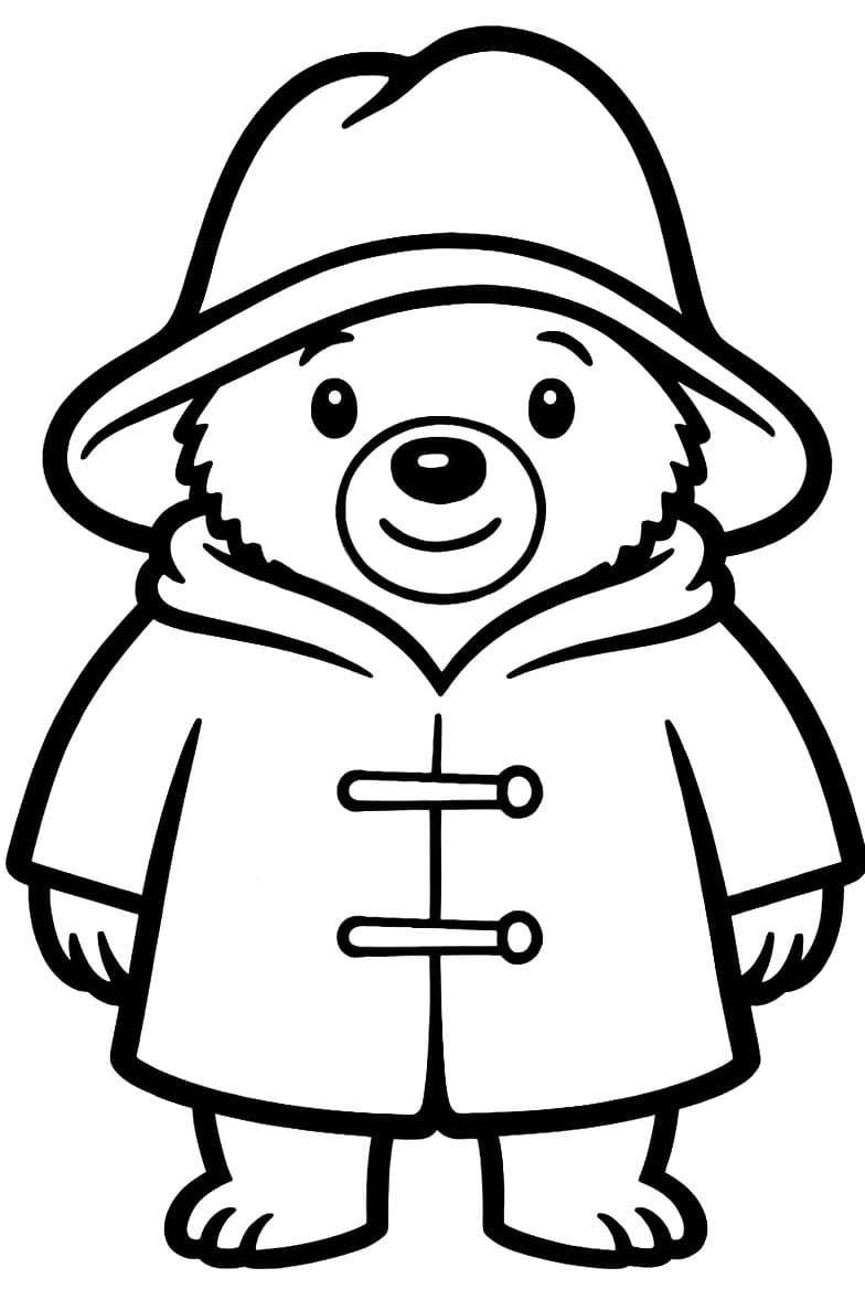 Tekenen Paddington afdrukbaar