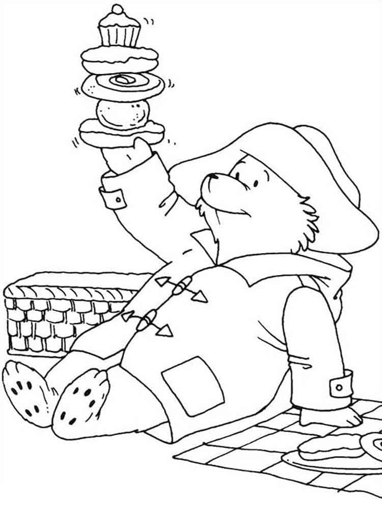 Tekenen Paddington gratis basis