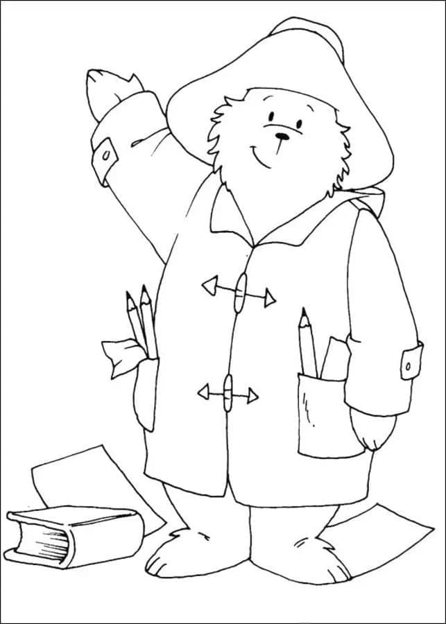Tekenen Paddington gratis eenvoudig