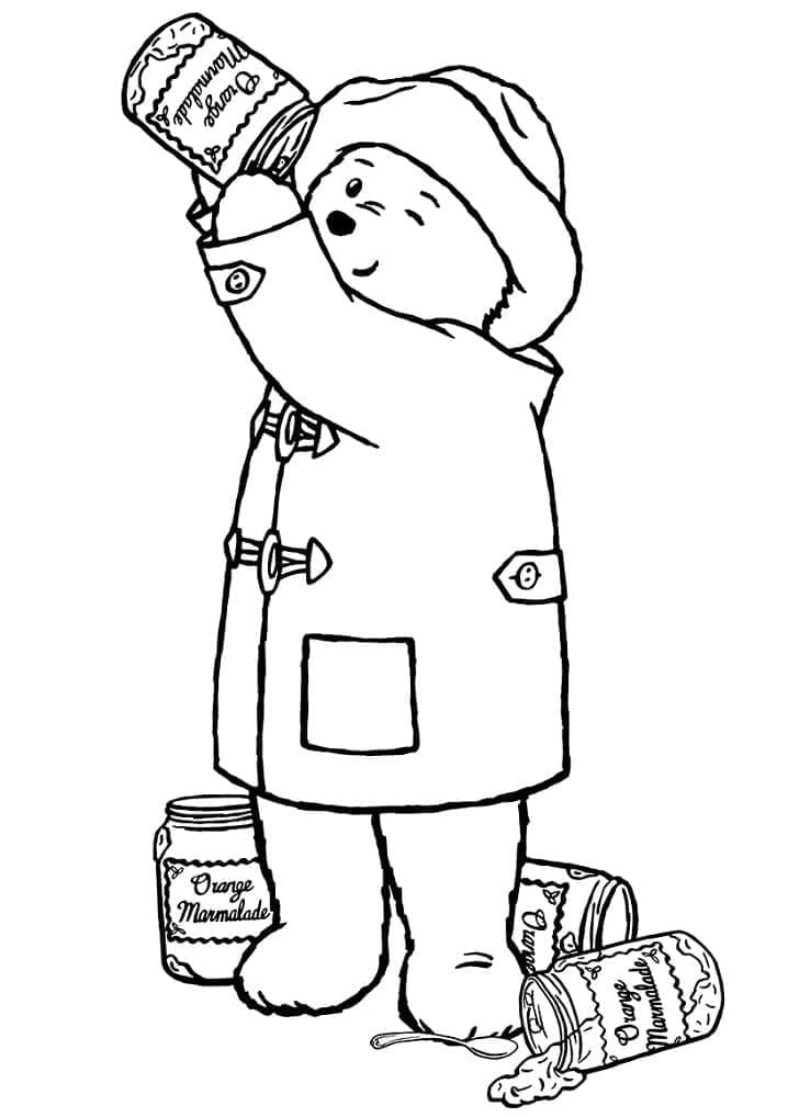 Tekenen Paddington voor kinderen