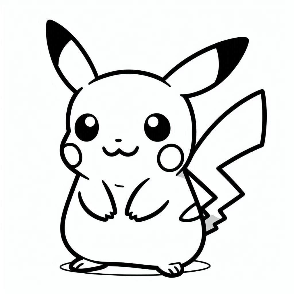 Tekenen Pikachu 2