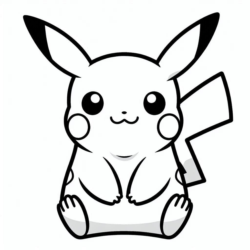 Tekenen Pikachu 3