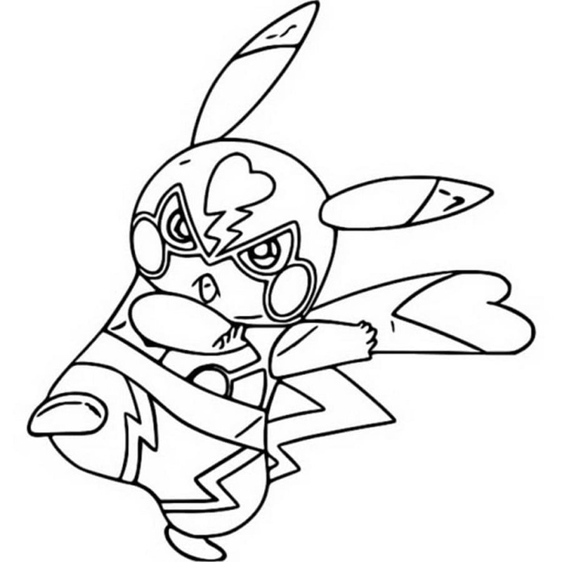 Tekenen Pikachu basis