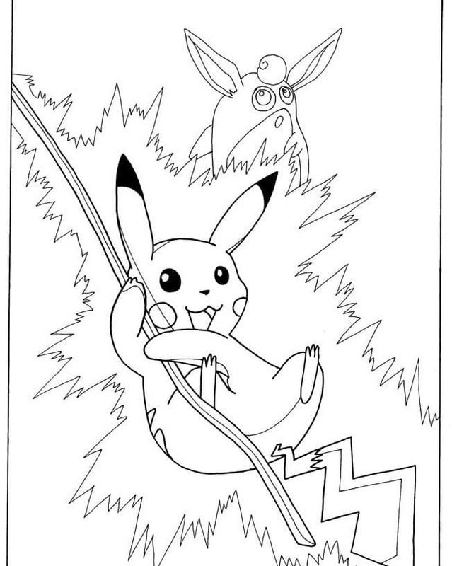 Tekenen Pikachu eenvoudig