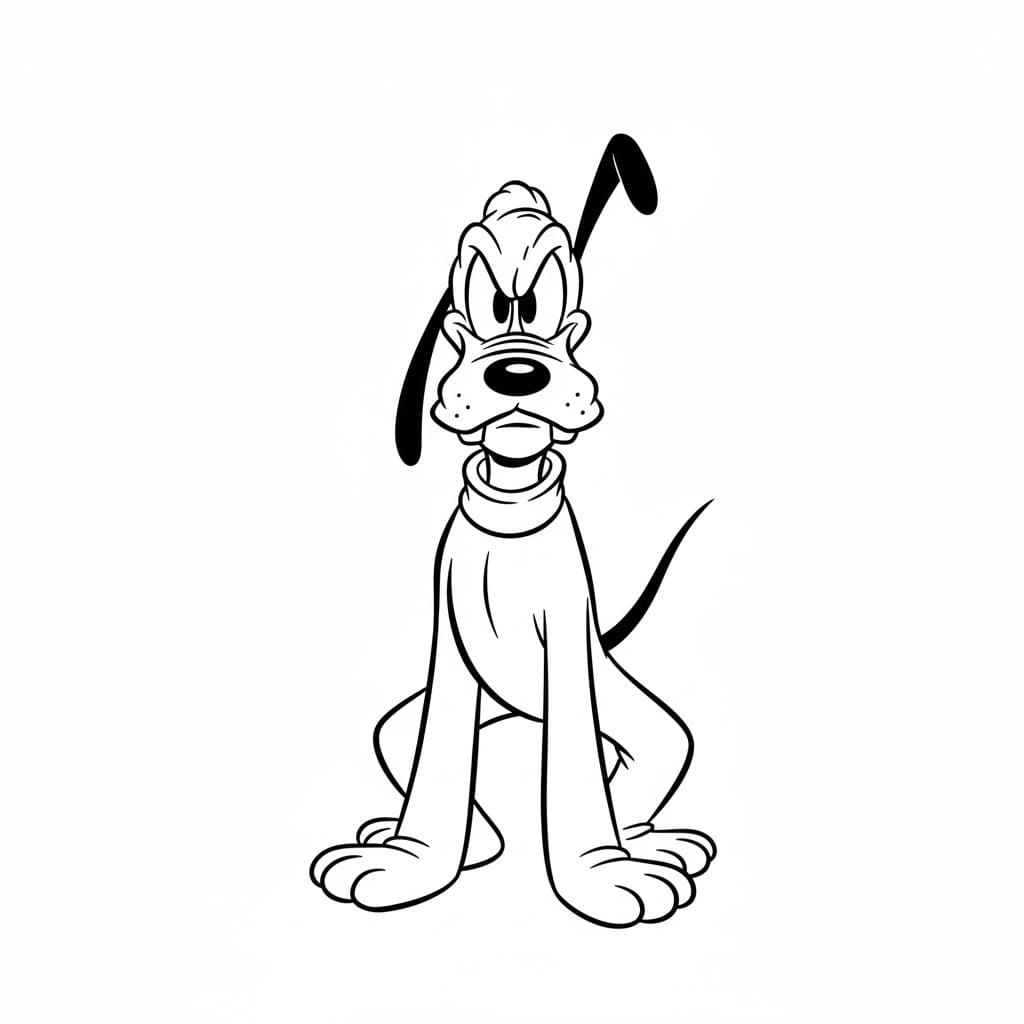 Tekenen Pluto 7