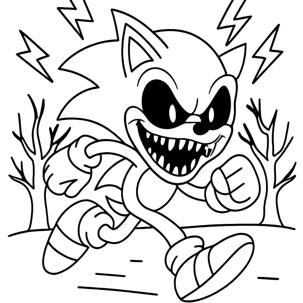 Tekenen Sonic Exe 3