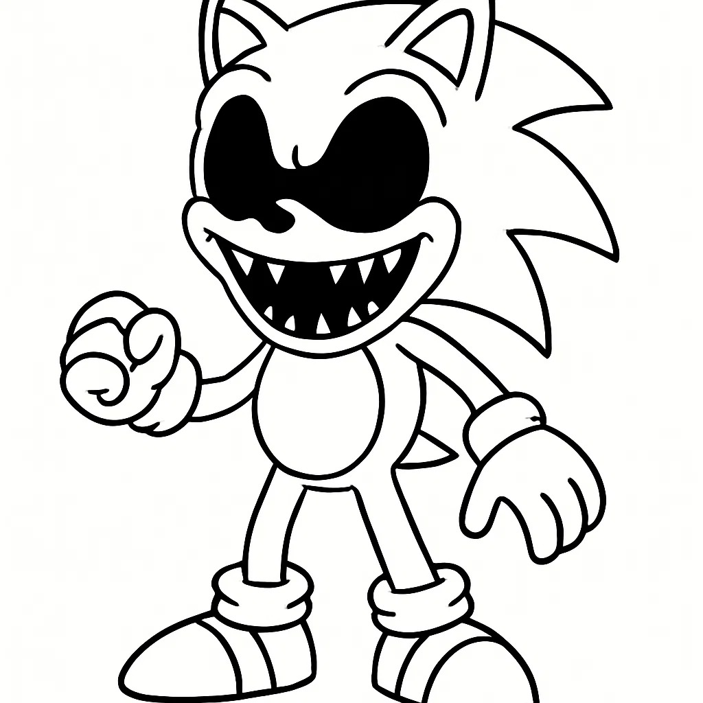 Tekenen Sonic Exe 6