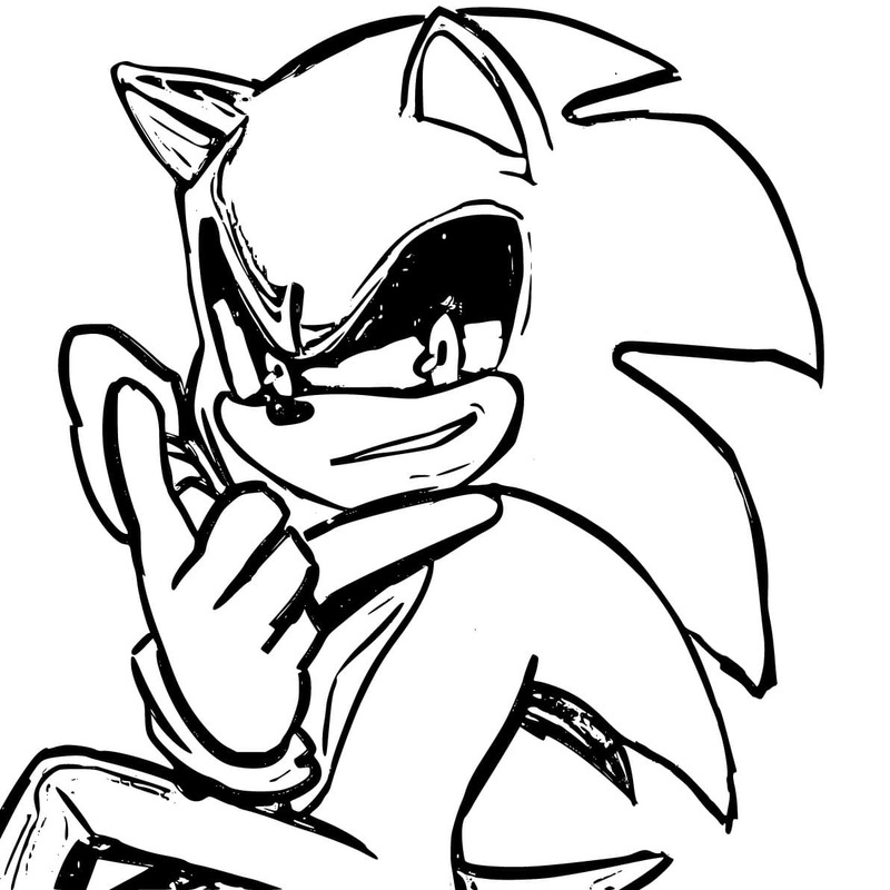 Tekenen Sonic Exe 7