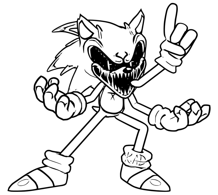 Tekenen Sonic Exe 8