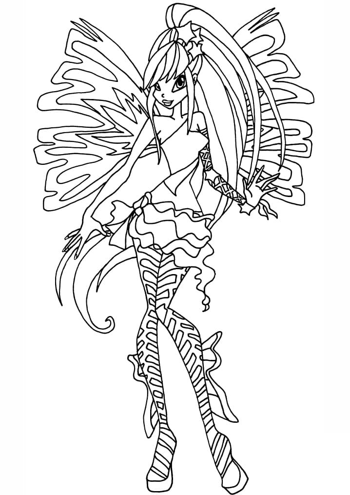 Tekenen Winx Club 1