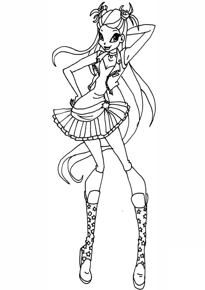 Tekenen Winx Club 2