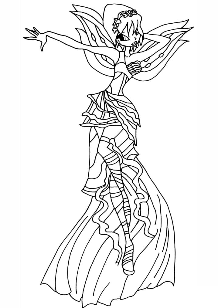 Tekenen Winx Club 5