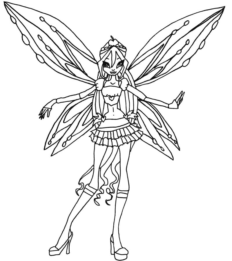 Tekenen Winx Club eenvoudig