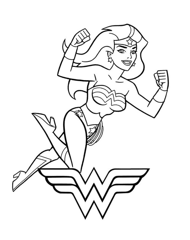 Tekenen Wonder Woman 1