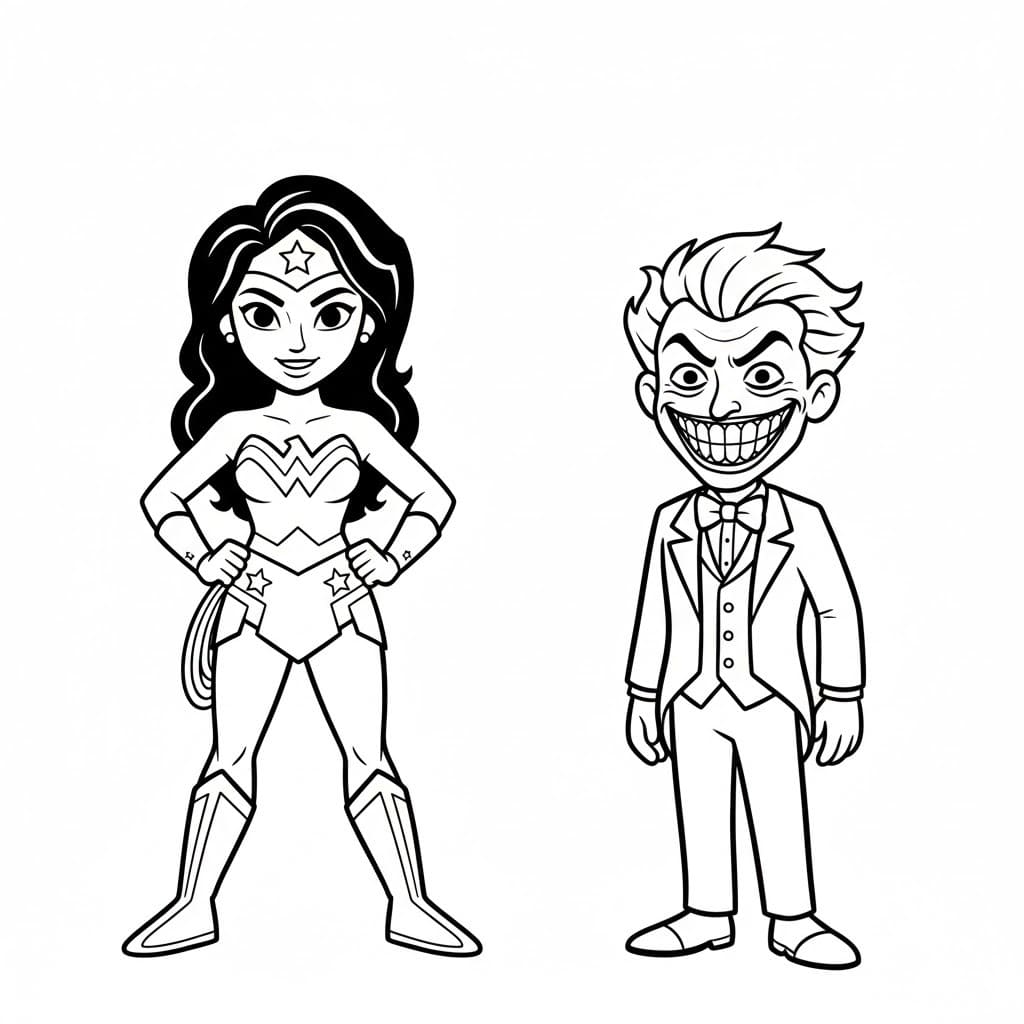 Tekenen Wonder Woman 5
