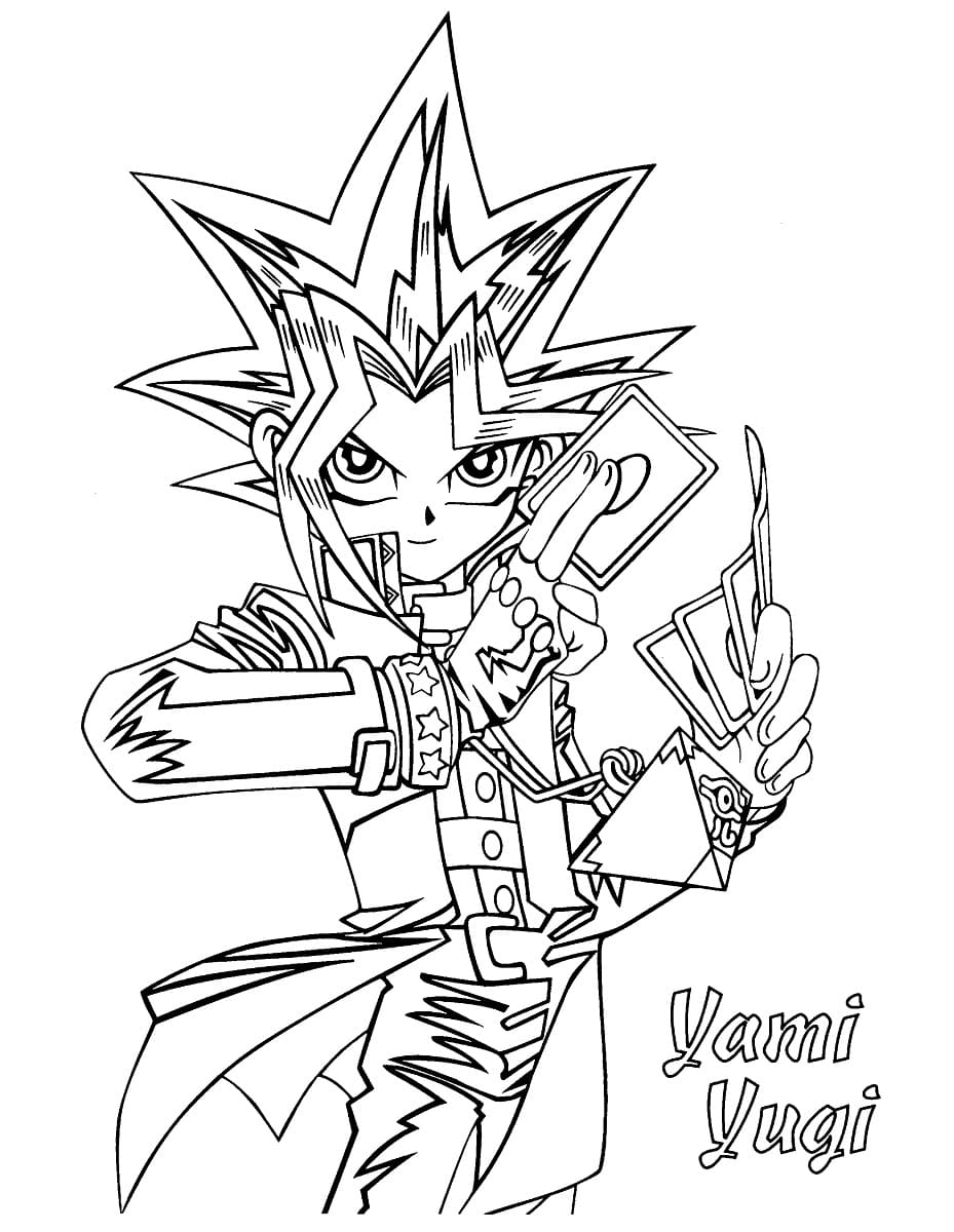 Tekenen Yu Gi Oh eenvoudig