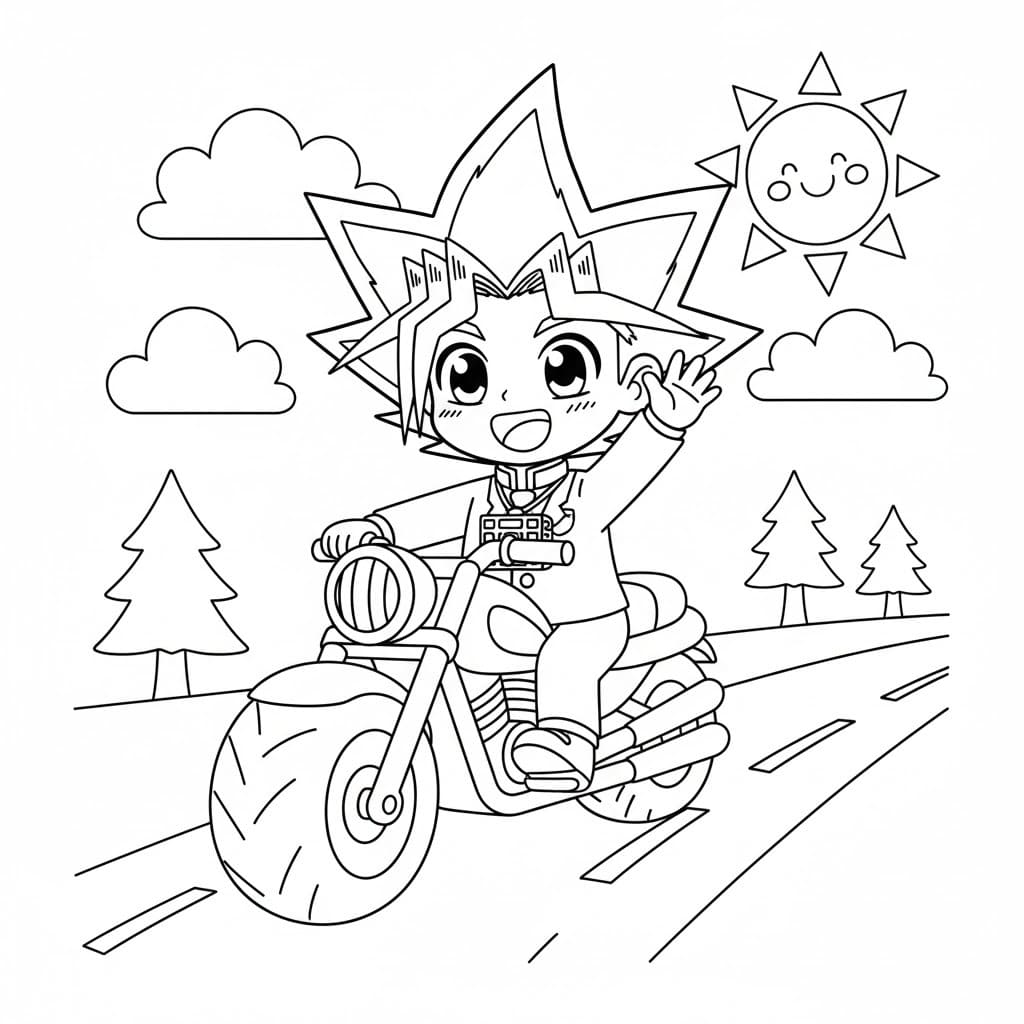 Tekenen Yu Gi Oh gratis basis