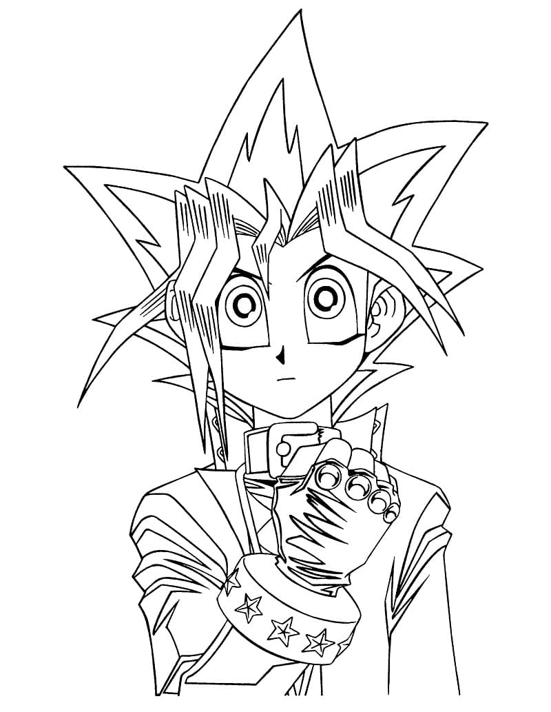 Tekenen Yu Gi Oh voor kinderen