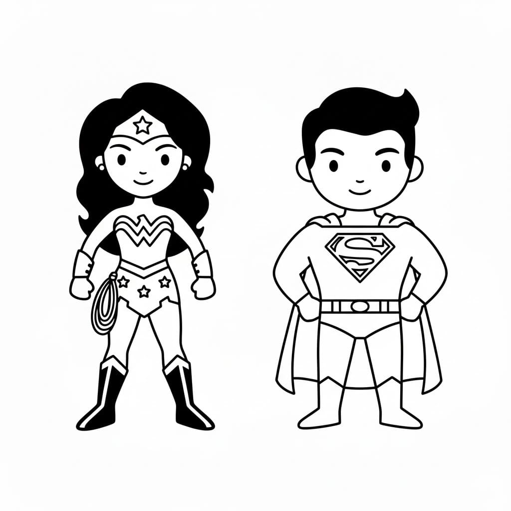 Wonder Woman afdrukbaar
