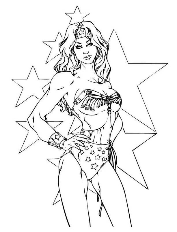 Wonder Woman gratis eenvoudig