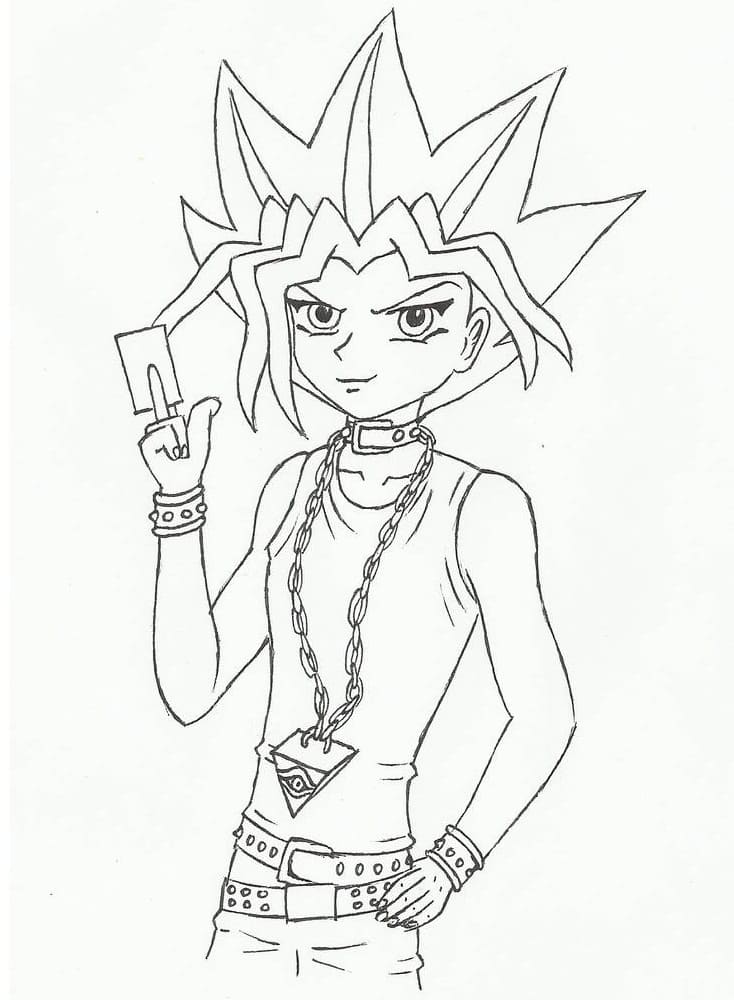 Yu Gi Oh afdrukbaar