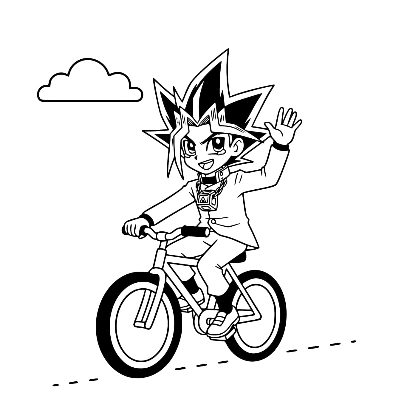Yu Gi Oh afdrukbaar simpel