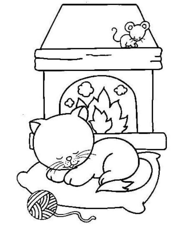 Haard gratis afdrukbaar