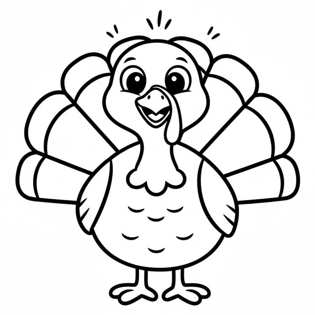 Kalkoen gratis voor kinderen