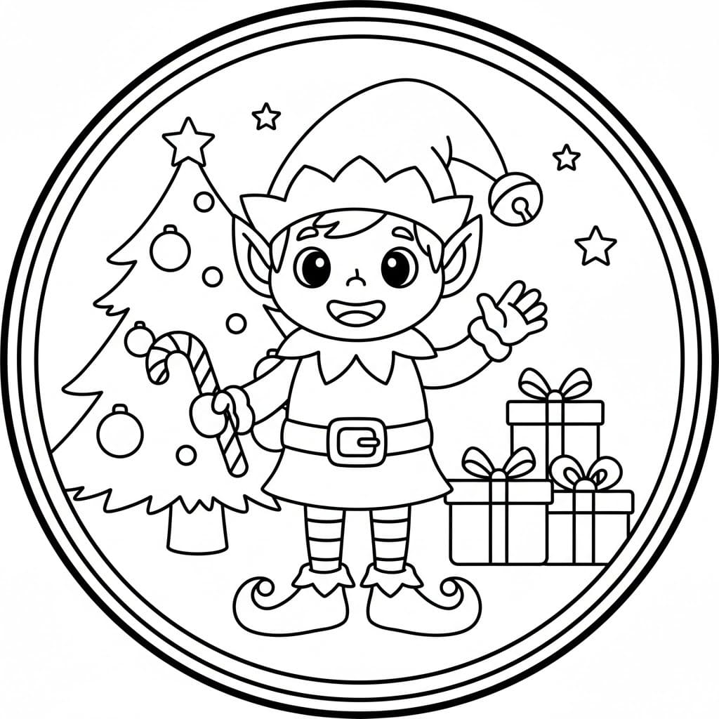 Kerstelf gratis voor kinderen