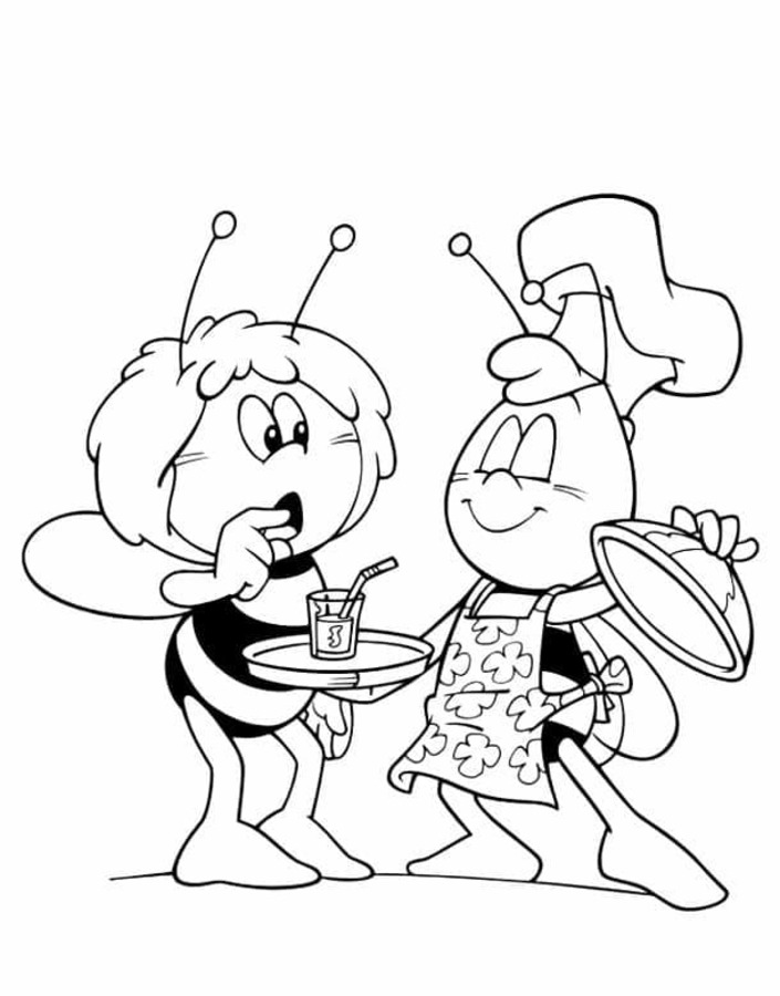 Maja de Bij gratis eenvoudig