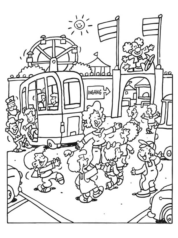 Pretparken gratis afdrukbaar