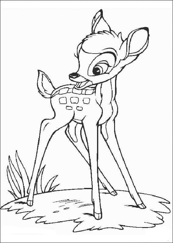 Tekenen Bambi 2