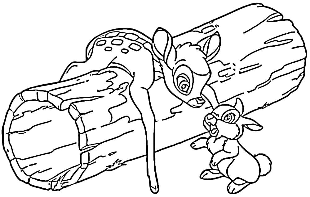 Tekenen Bambi 4