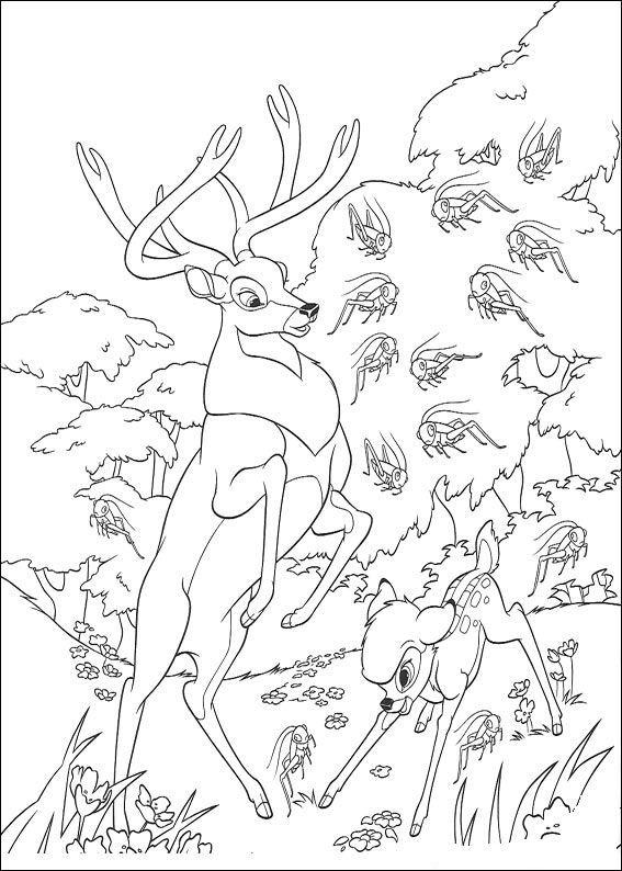 Tekenen Bambi eenvoudig