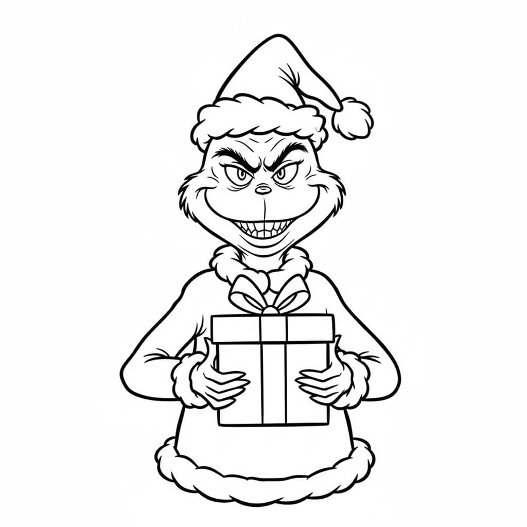 Tekenen Grinch 3