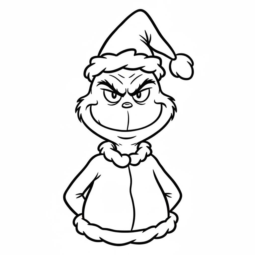 Tekenen Grinch 5