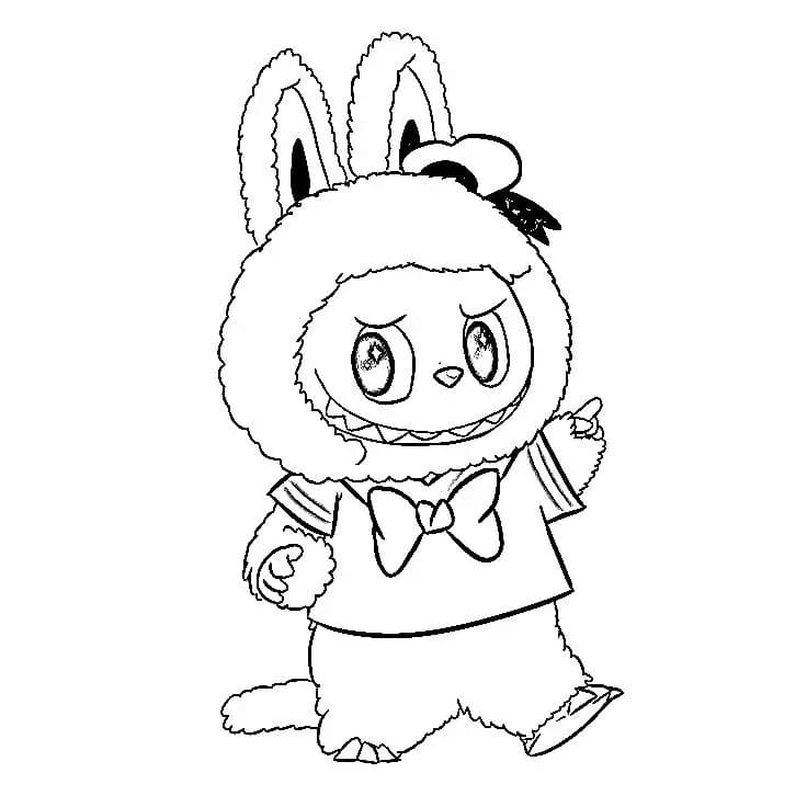 Tekenen Labubu gratis