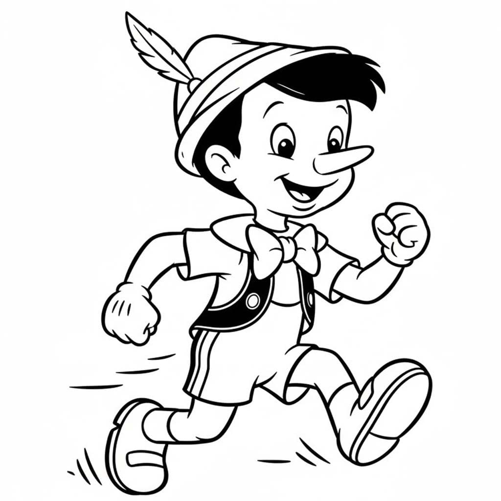 Tekenen Pinokkio basis