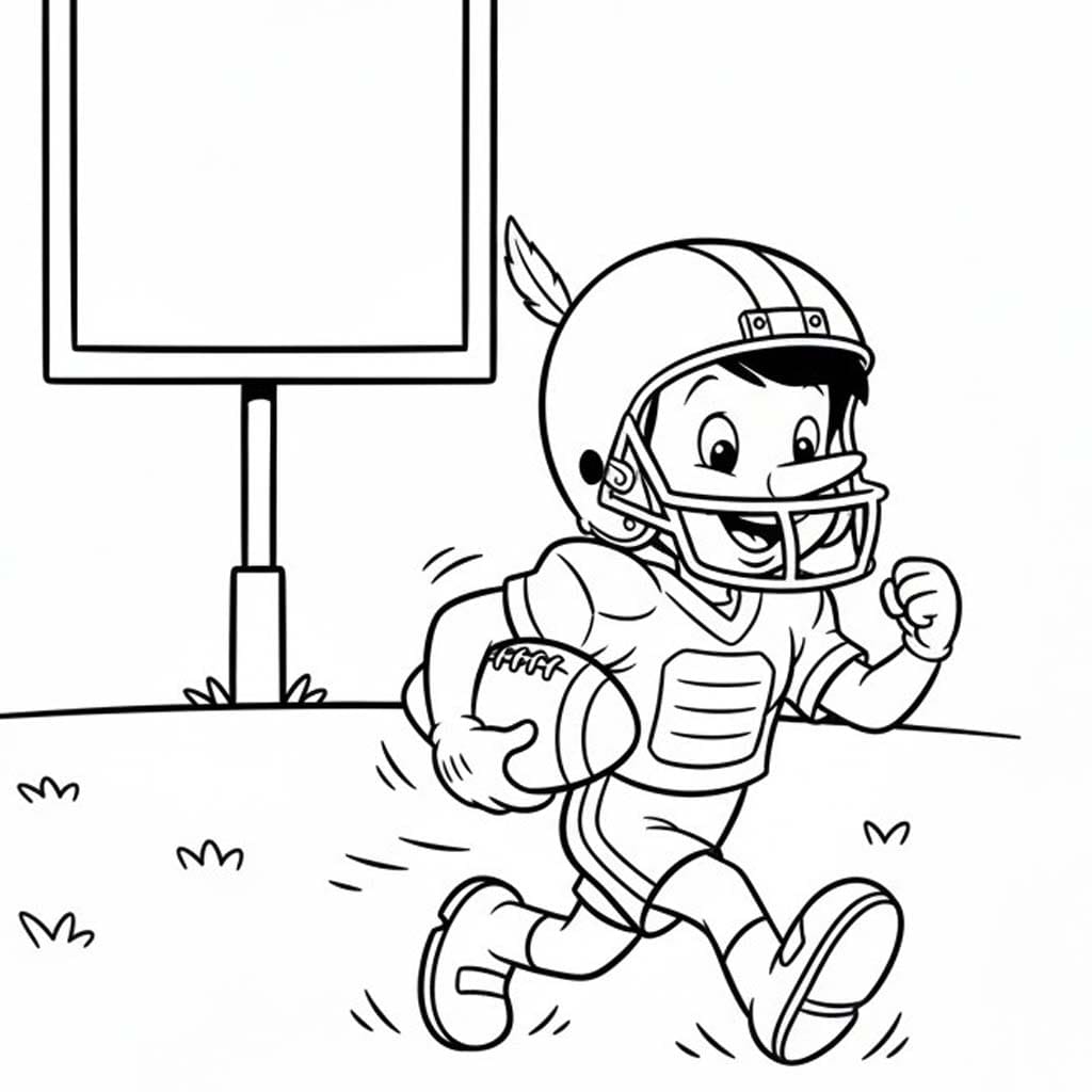 Tekenen Pinokkio voor kinderen