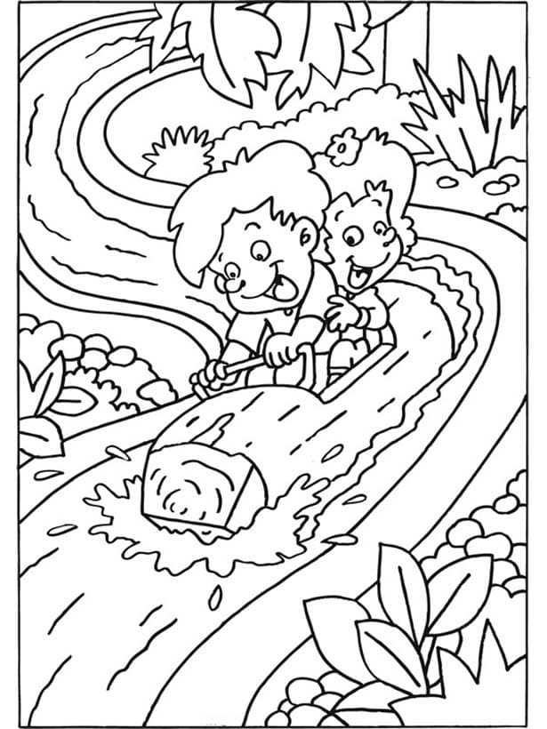 Tekenen Pretparken gratis