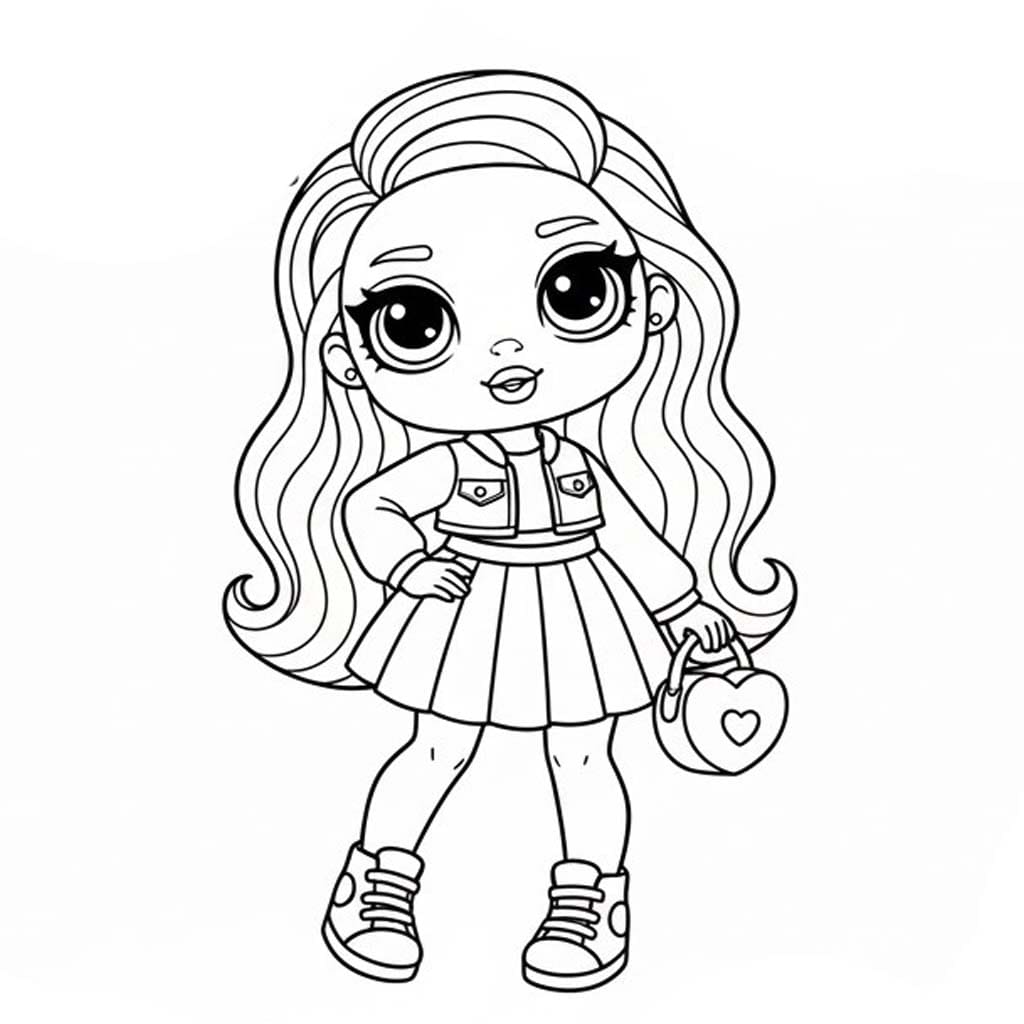 Tekenen Rainbow High 7