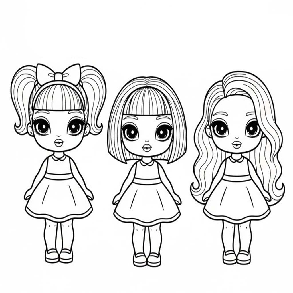 Tekenen Rainbow High 8