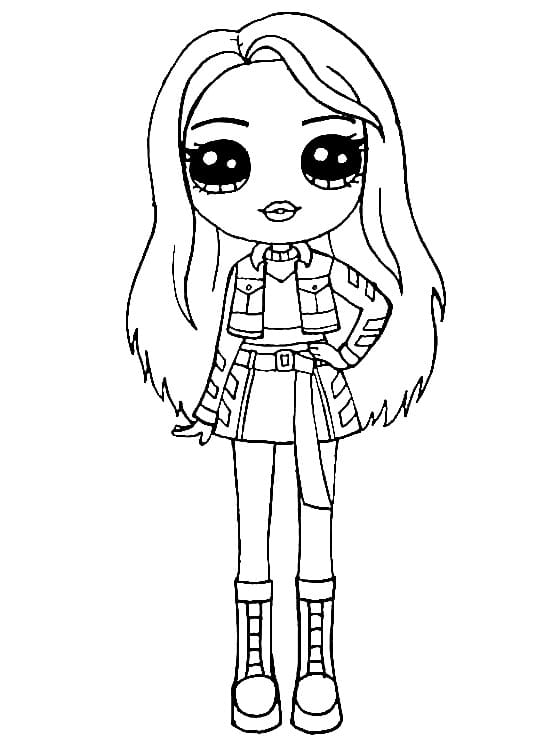 Tekenen Rainbow High eenvoudig