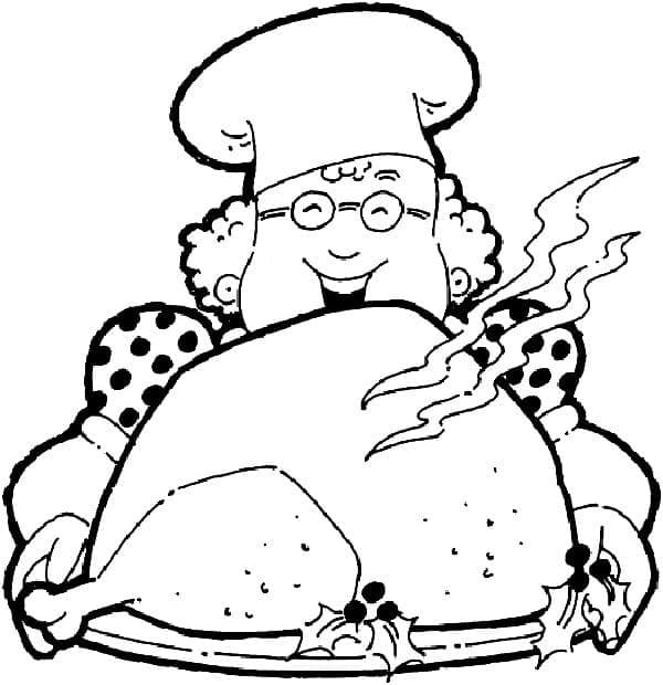 Tekenen Thanksgiving 8