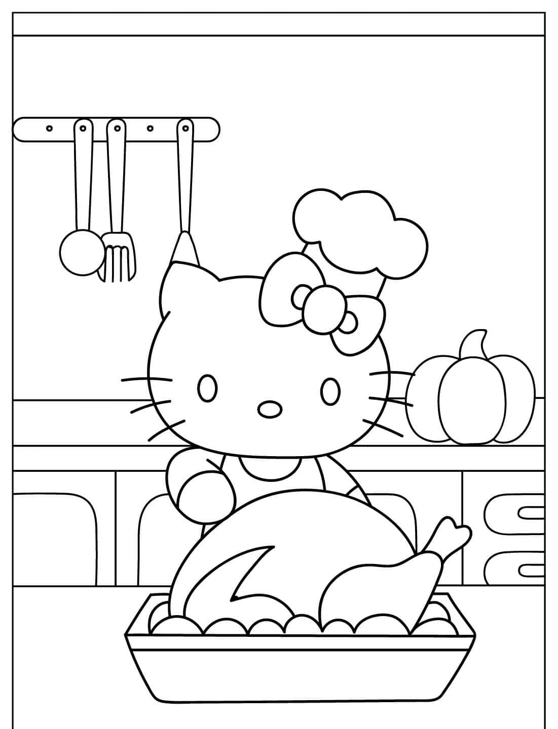 Tekenen Thanksgiving eenvoudig