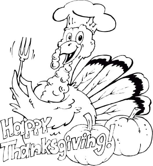 Tekenen Thanksgiving gratis eenvoudig