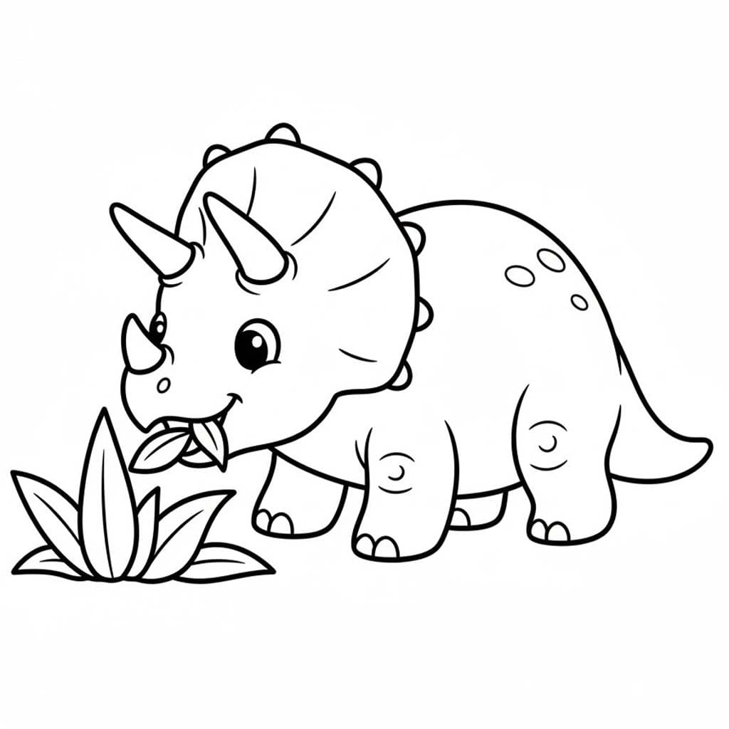 Tekenen Triceratops 3