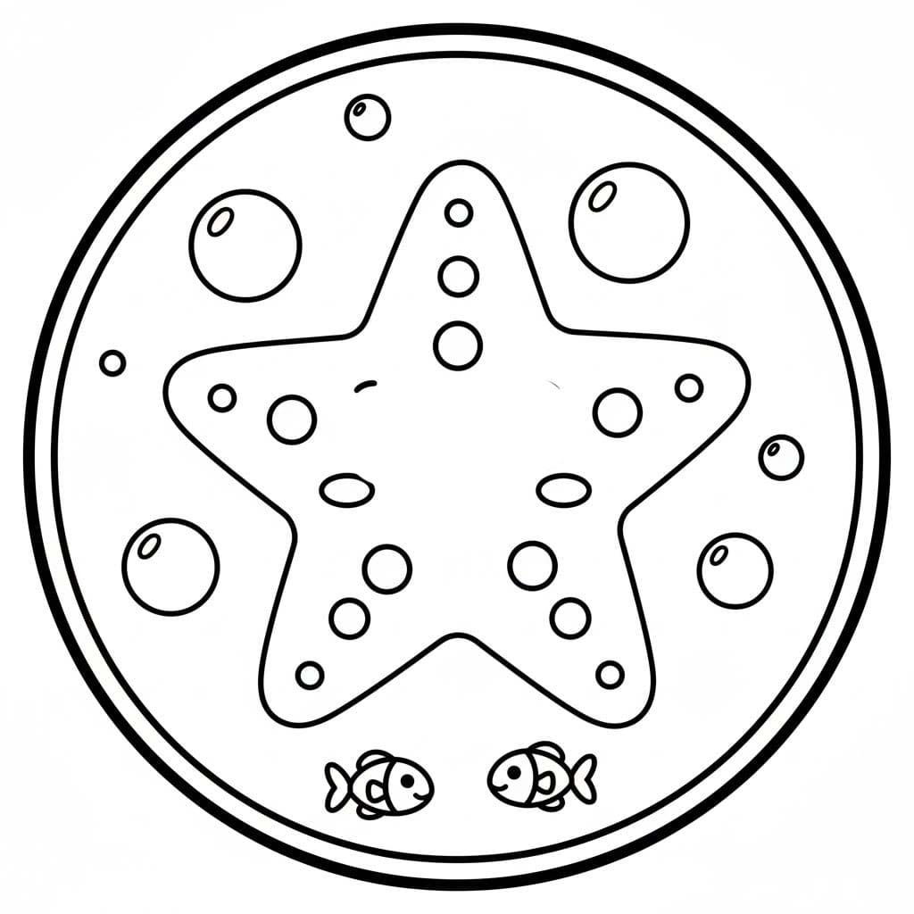 Zeester gratis afdrukbaar voor kinderen