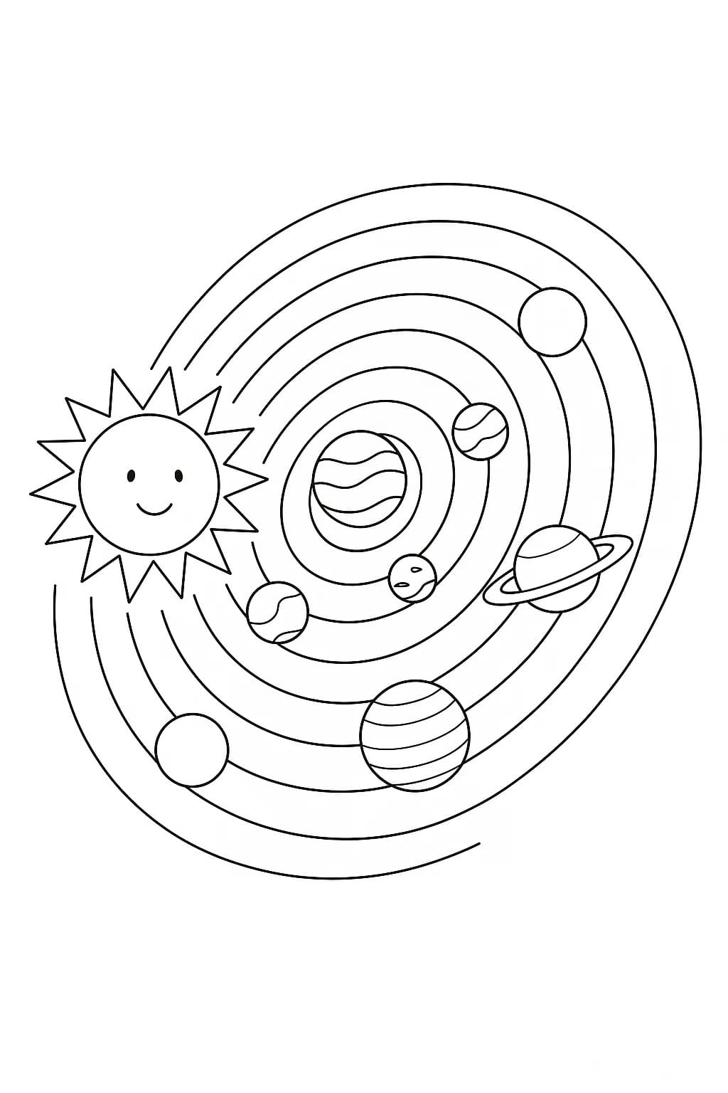 Zonnestelsel gratis simpel