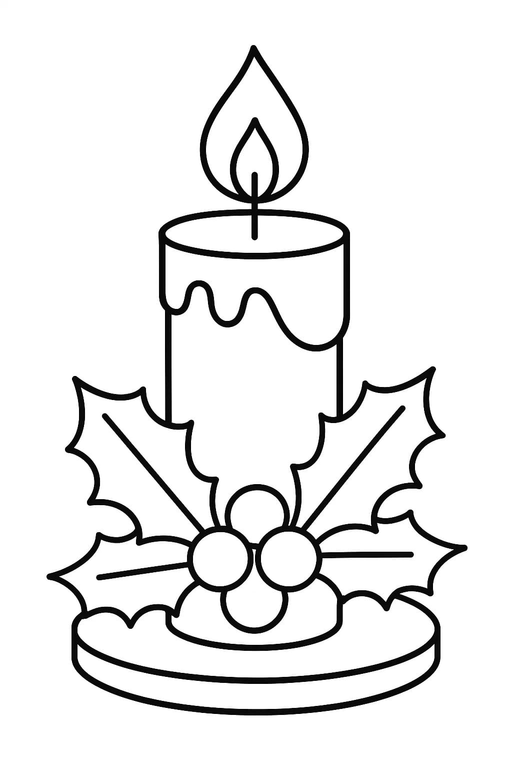 Kerstkaarsen gratis voor kinderen